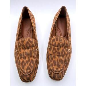 Aerosoles Leopard Print Comfort Loafers Womens Size 8